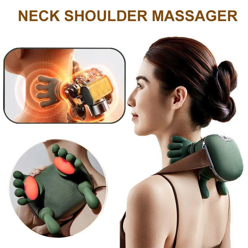 4D Kneading Recharchable Massager